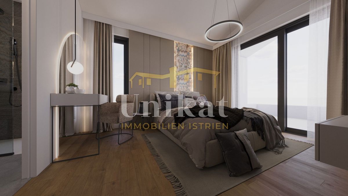 Terreno con permesso di costruzione a Tinjan